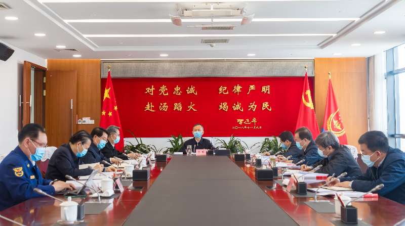 免费操肥逼视频黄明在应急管理部党委会上强调 着力加强党委班子自...
